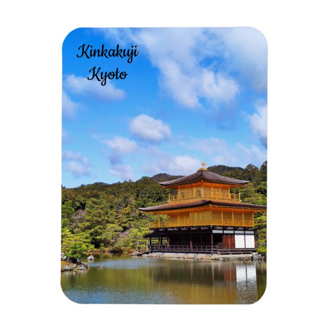 Ímã Templo Kinkakuji em Kyoto (Vertical)