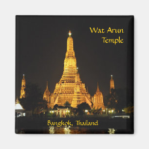 Imã Templo Wat Arun em Banguecoque