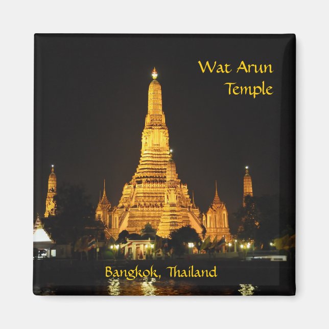 Imã Templo Wat Arun em Banguecoque (Frente)
