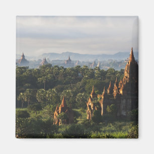 Imã Templos ao nascer do sol, Bagan, Myanmar