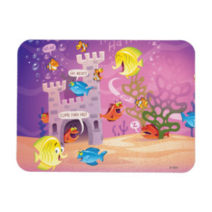 Ímã Tempo Contagem-Sob ao mar