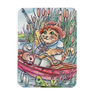 Ímã Tempo da pesca