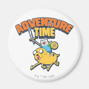 Imã Tempo de Aventura   Finn Riding Jake