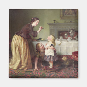 Imã Tempo de pequeno almoço - jogos da manhã (óleo 