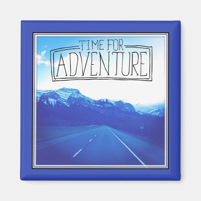 Imã Tempo Para Aventura (Frente)