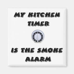 Imã Temporizador da cozinha/ímã alarme de fumo
