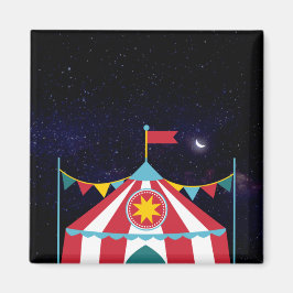Imã Tenda de Circo à Noite
