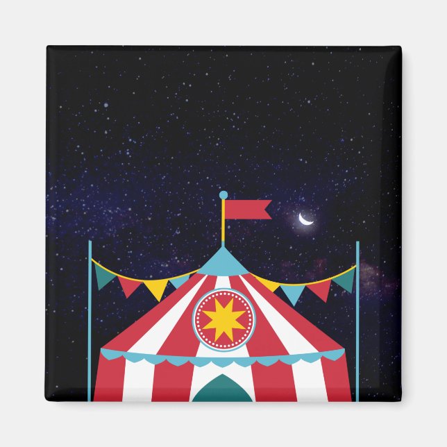 Imã Tenda de Circo à Noite (Frente)