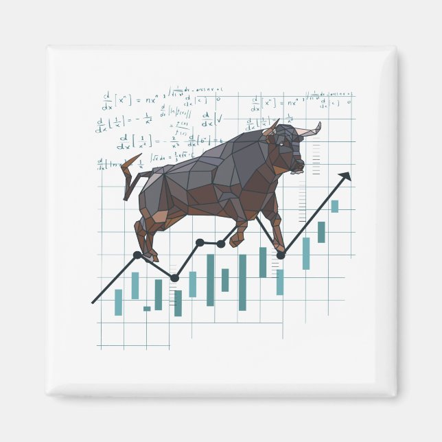 Imã Tendência de Alta do Mercado de Ações (Frente)