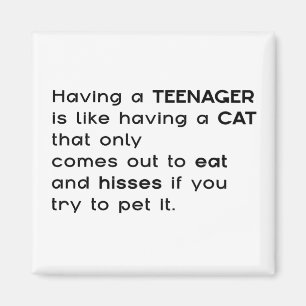 Imã Tendo um adolescente...