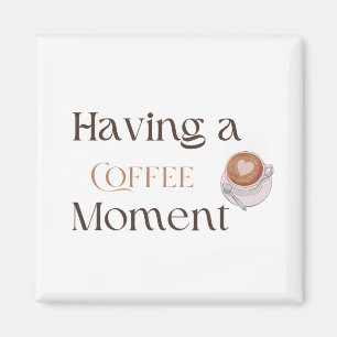 Imã Tendo um Momento de Café, Presente Aconchegante pa