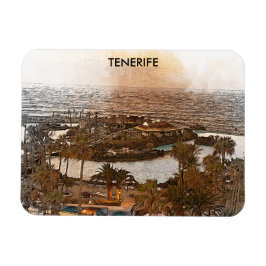Ímã Tenerife Canarias viagens vintage Espanha