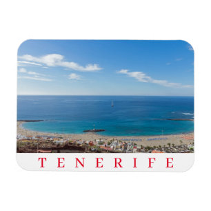 Ímã Tenerife Las Vistas Beach imã de geladeira