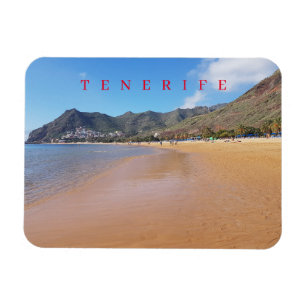 Ímã Tenerife Teresitas Beach, imã de geladeira