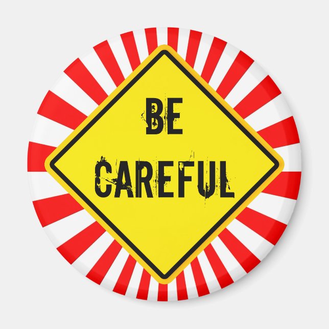 Imã tenha cuidado (Frente)