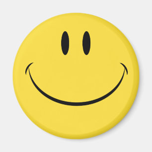 Imã Tenha um belo dia com o rosto retrógrado