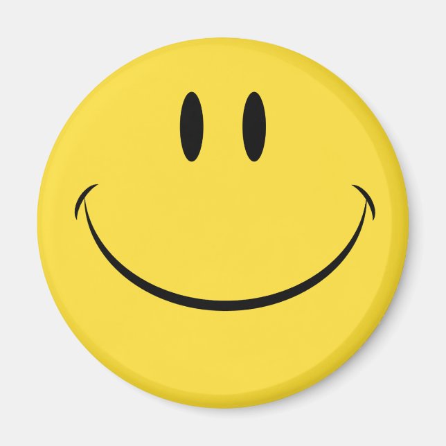 Imã Tenha um belo dia com o rosto retrógrado (Frente)