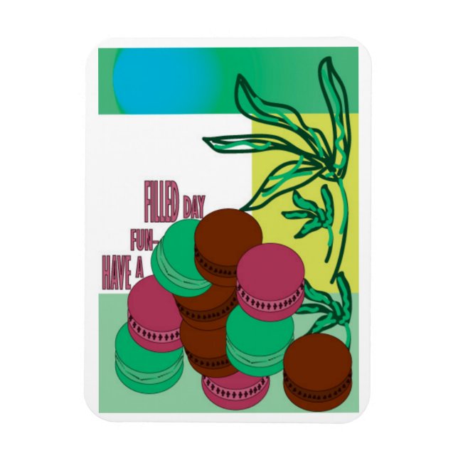 Ímã Tenha um imã do dia divertido (Vertical)