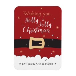 Ímã Tenha um Natal Holly Jolly