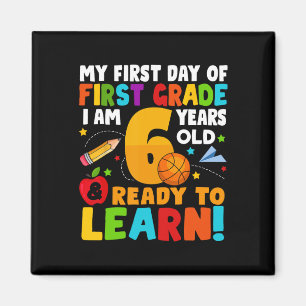 Imã Tenho 6 anos prontos para aprender o meu relógio p