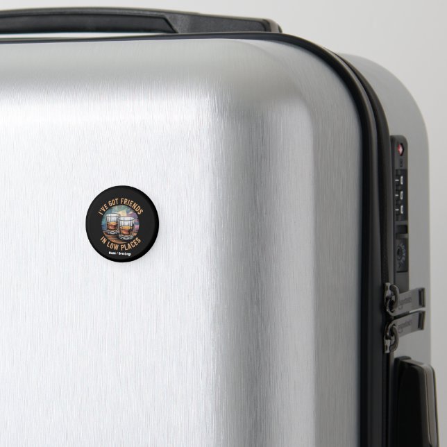 Imã Tenho Amigos em Baixo Lugar Engraçados. (In Situ (Luggage))
