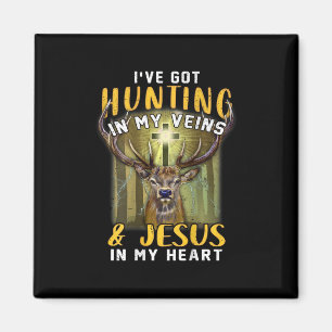Imã Tenho Caça nas minhas veias Jesus no meu coração