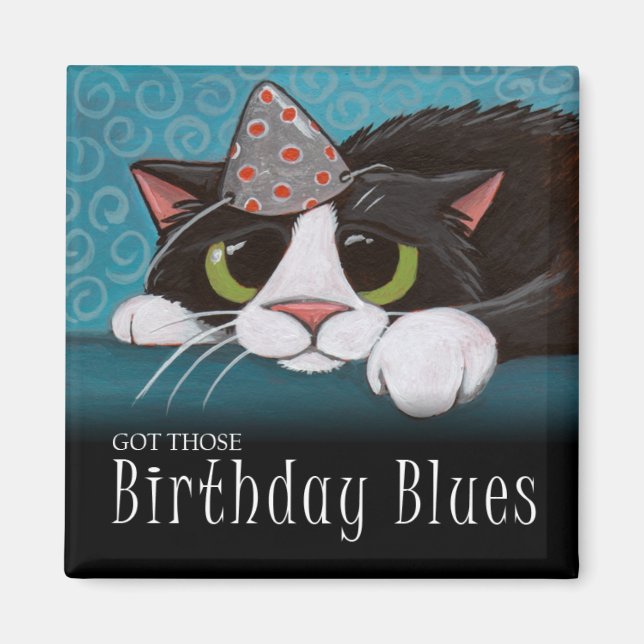 Imã Tenho Esses Blues de Aniversário - Magnetos De Gat (Frente)