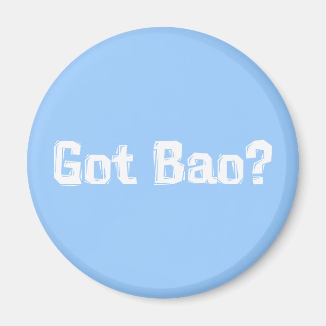 Imã Tenho presentes para Bao (Frente)