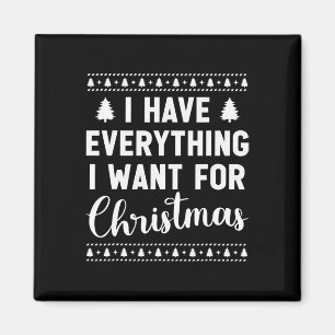 Imã Tenho tudo que quero no Natal, sou eu