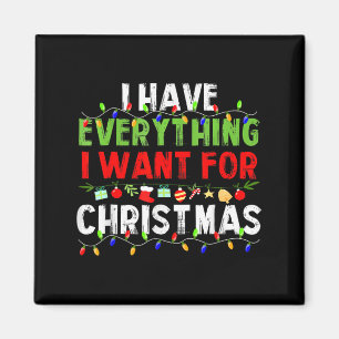 Imã Tenho tudo que quero no Natal, sou eu