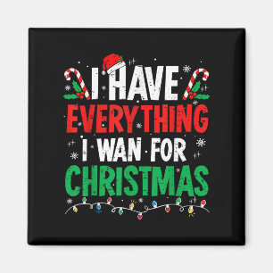 Imã Tenho tudo que quero no Natal, sou eu