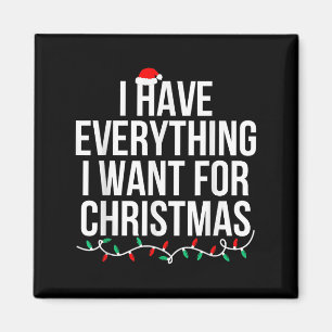 Imã Tenho tudo que quero no Natal, sou eu