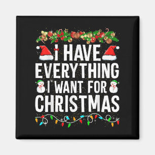 Imã Tenho tudo que quero no Natal, sou eu