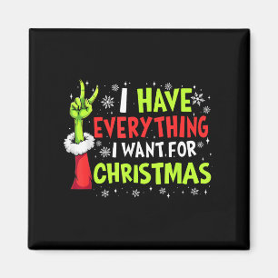 Imã Tenho tudo que quero no Natal, sou eu