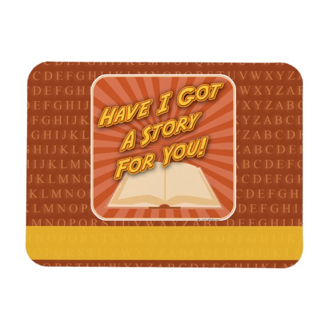 Ímã Tenho Um Slogan De Promocional De Escritor De Hist (Horizontal)