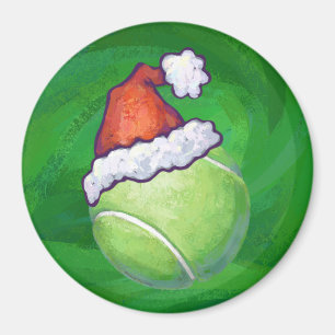 Imã Tênis Ball de Natal Verde