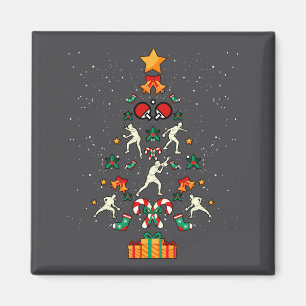 Imã Tênis de Mesa Ng Ng Jogador Árvore de Natal Xmas M