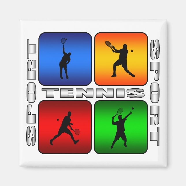 Imã Tênis espetacular (masculino) (Frente)