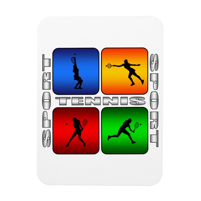 Ímã Tênis espetacular (Mulher) (Vertical)