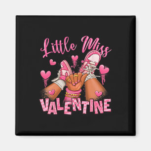 Imã Tênis Little Miss Valentine Afro para Crianças no 