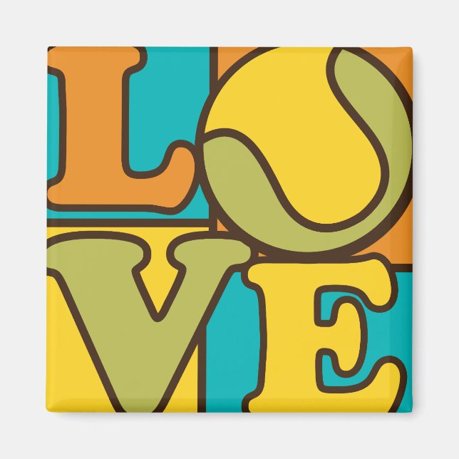 Imã Tênis Love (Frente)