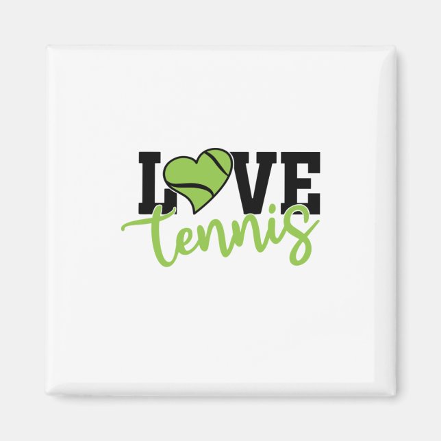 Imã Tênis Player | Tênis de amor (Frente)