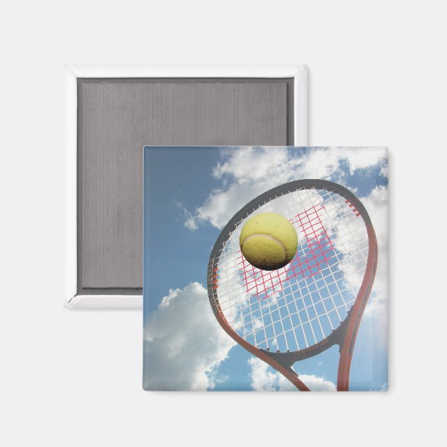 Imã Tênis Racket e Ball no Ar (Front/Back)