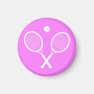 Imã Tênis Rackets e Ball