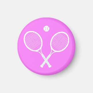 Imã Tênis Rackets e Ball
