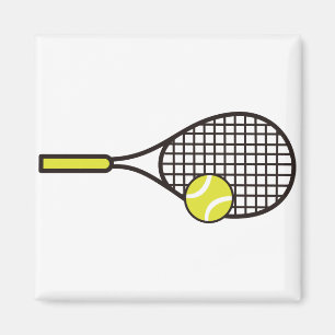 Imã Tênis Racquet e Ball