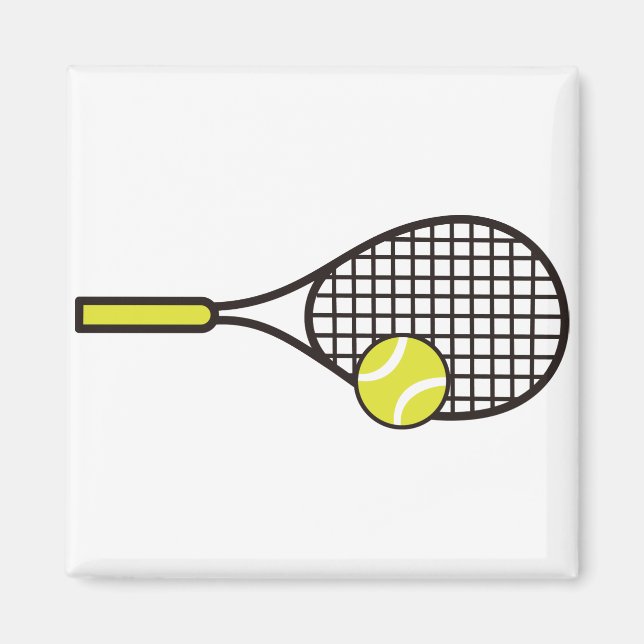 Imã Tênis Racquet e Ball (Frente)
