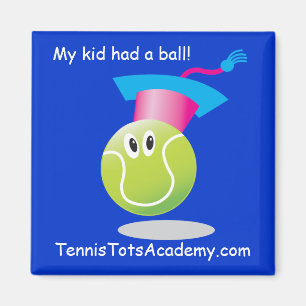 Imã Tênis Tots Academy_Meu filho tinha uma bola