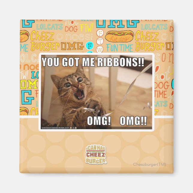 Imã Tens-me fitas! (Frente)