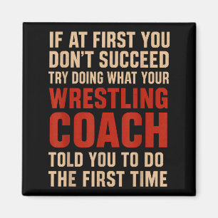 Imã Tente fazer o que seu treinador de wrestling disse